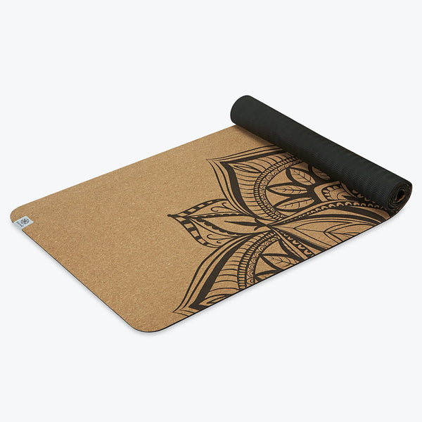 PERFORMANCE MANDALA CORK YOGA MAT (5MM)
