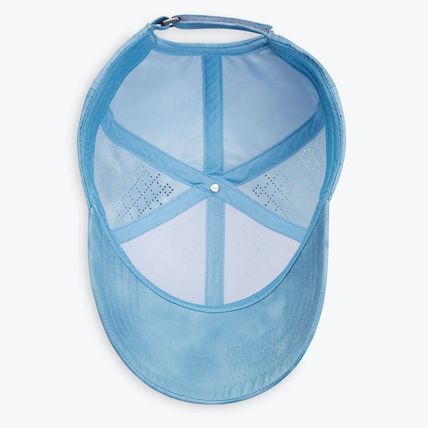 WANDER BREATHABLE TIE DYE GEO HAT - FROST