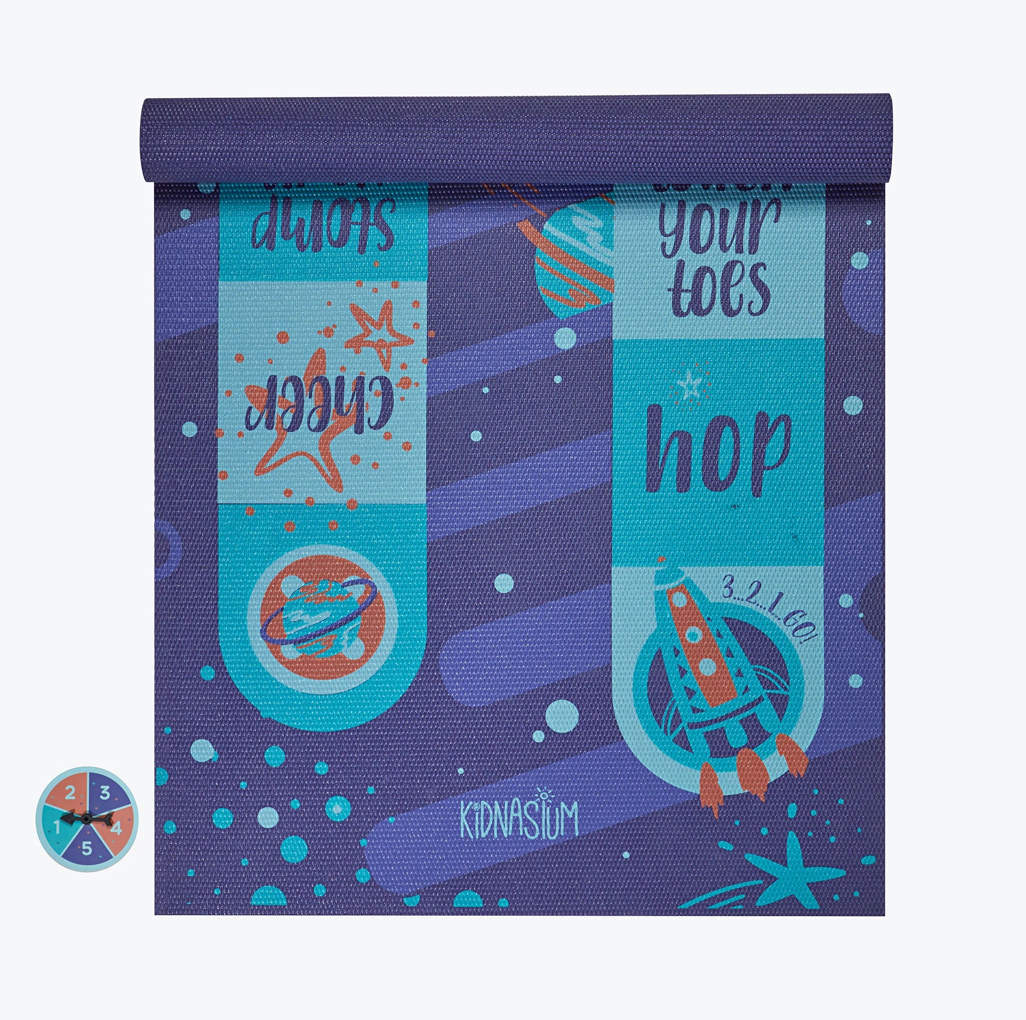 KIDNASIUM WIGGLY WORKOUT YOGA MAT (3MM)