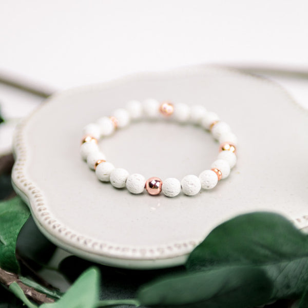 Rose Gold Diffuser Bracelet